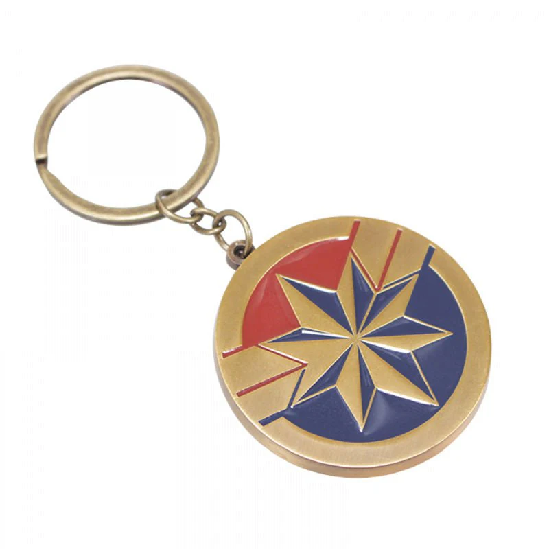 Captain Marvel Keyring