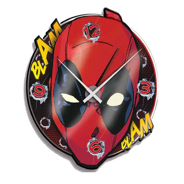 Deadpool Wall Clock