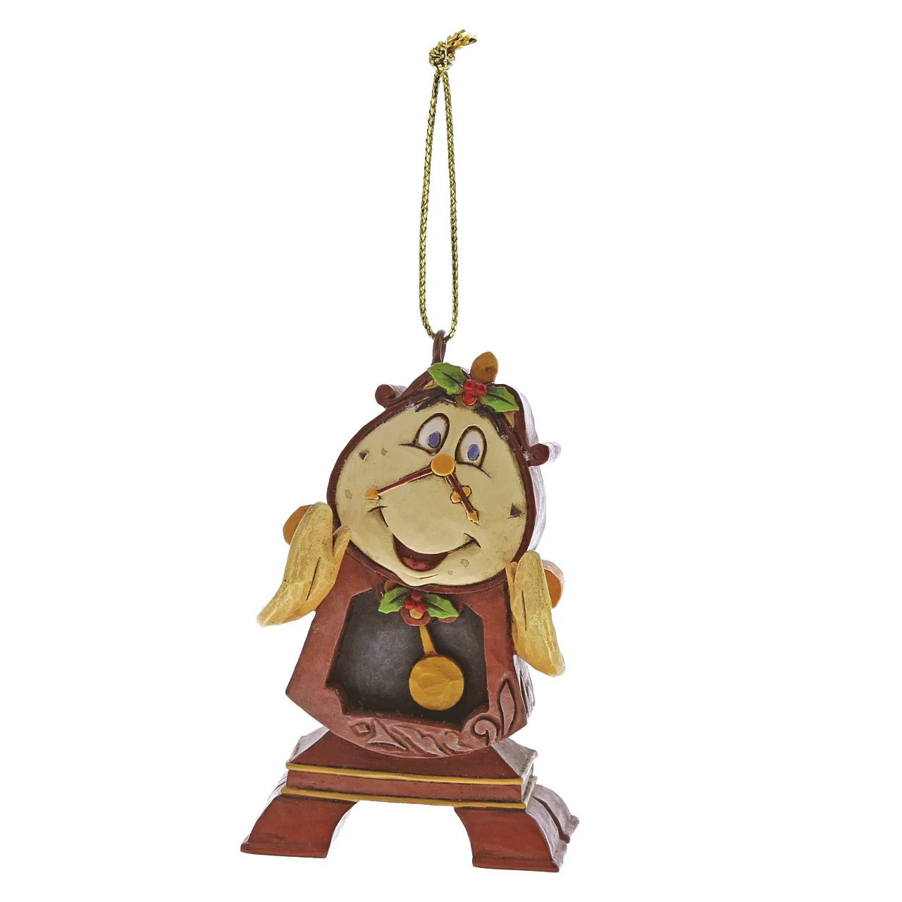 Disney Traditions by Jim Shore - Cogsworth Hanging Ornament