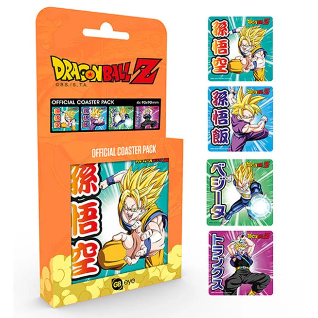 Dragon Ball Z Coasters (4 Pack)