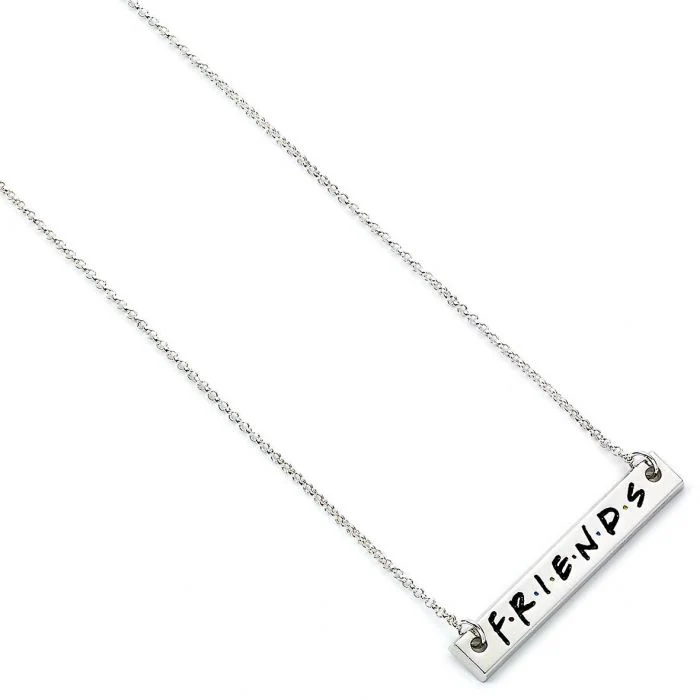 Friends Logo Bar Necklace