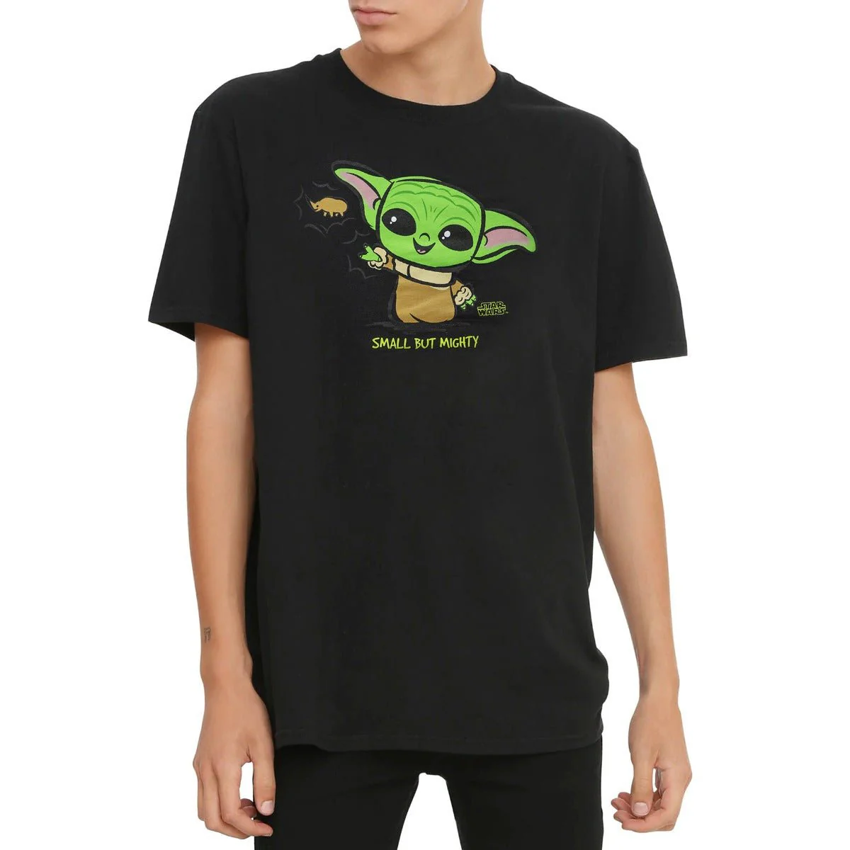 Funko Pop! Star Wars The Mandalorian "The Force" Baby Yoda T-Shirt - Image 4