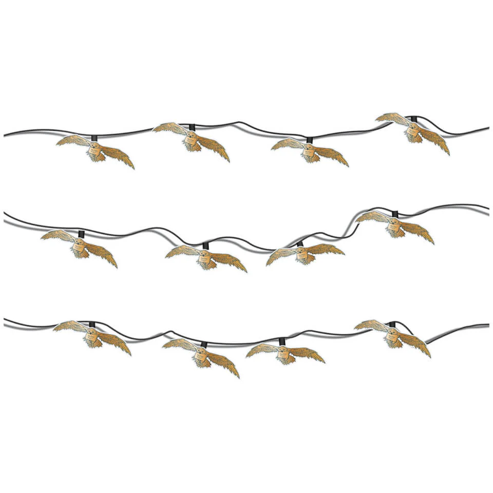 Harry Potter Gold Hedwig String Lights