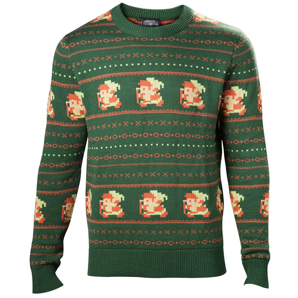 Legend of Zelda 8-Bit Knitted Christmas Jumper / Sweater - Image 4
