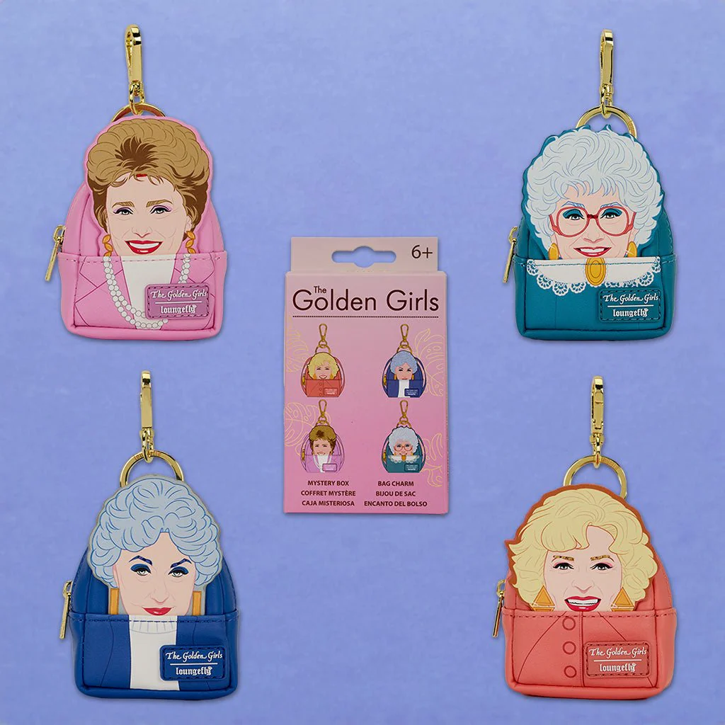 Loungefly x Golden Girls Mystery Mini Backpack Bag Charm