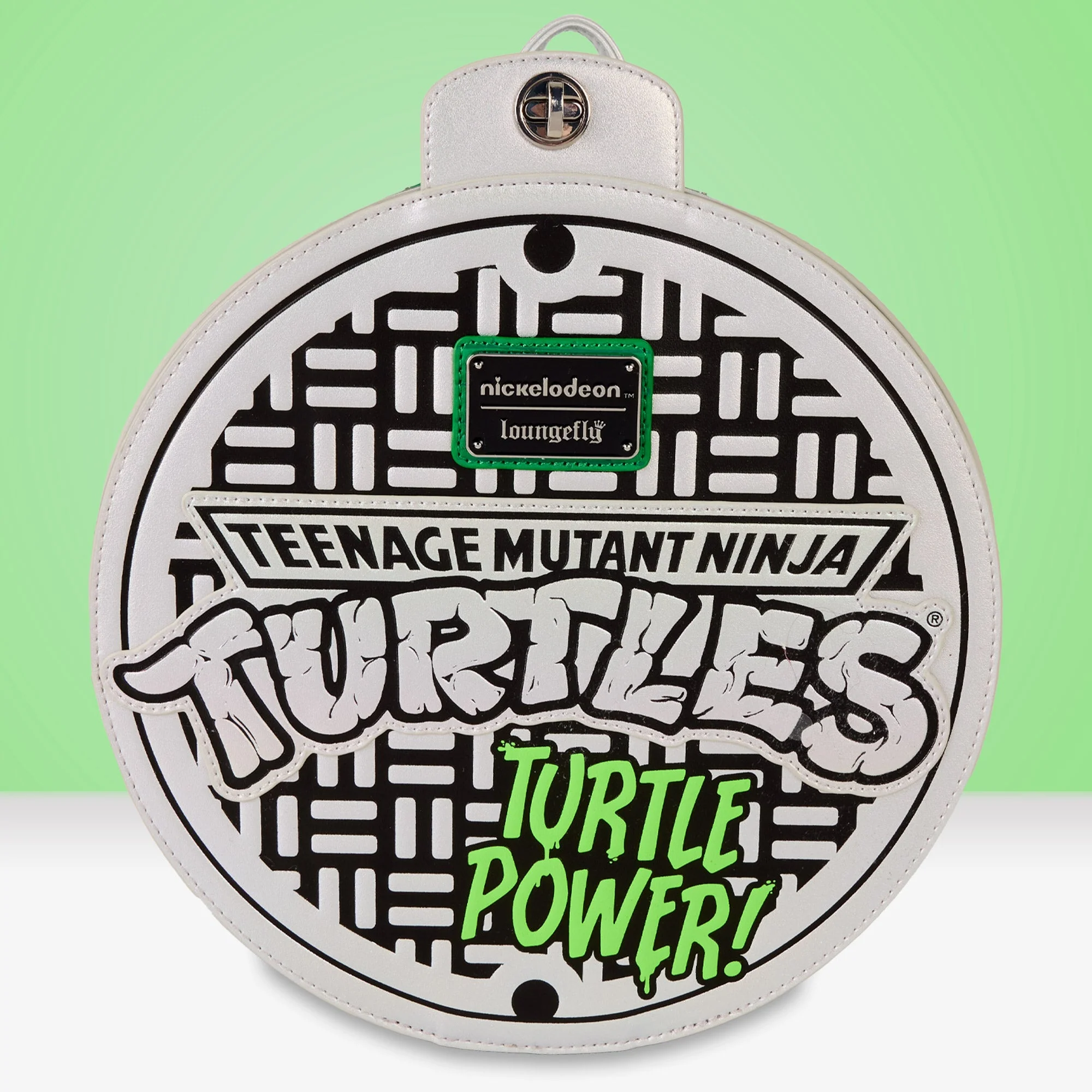 Loungefly x TMNT Manhole Cover Mini Backpack