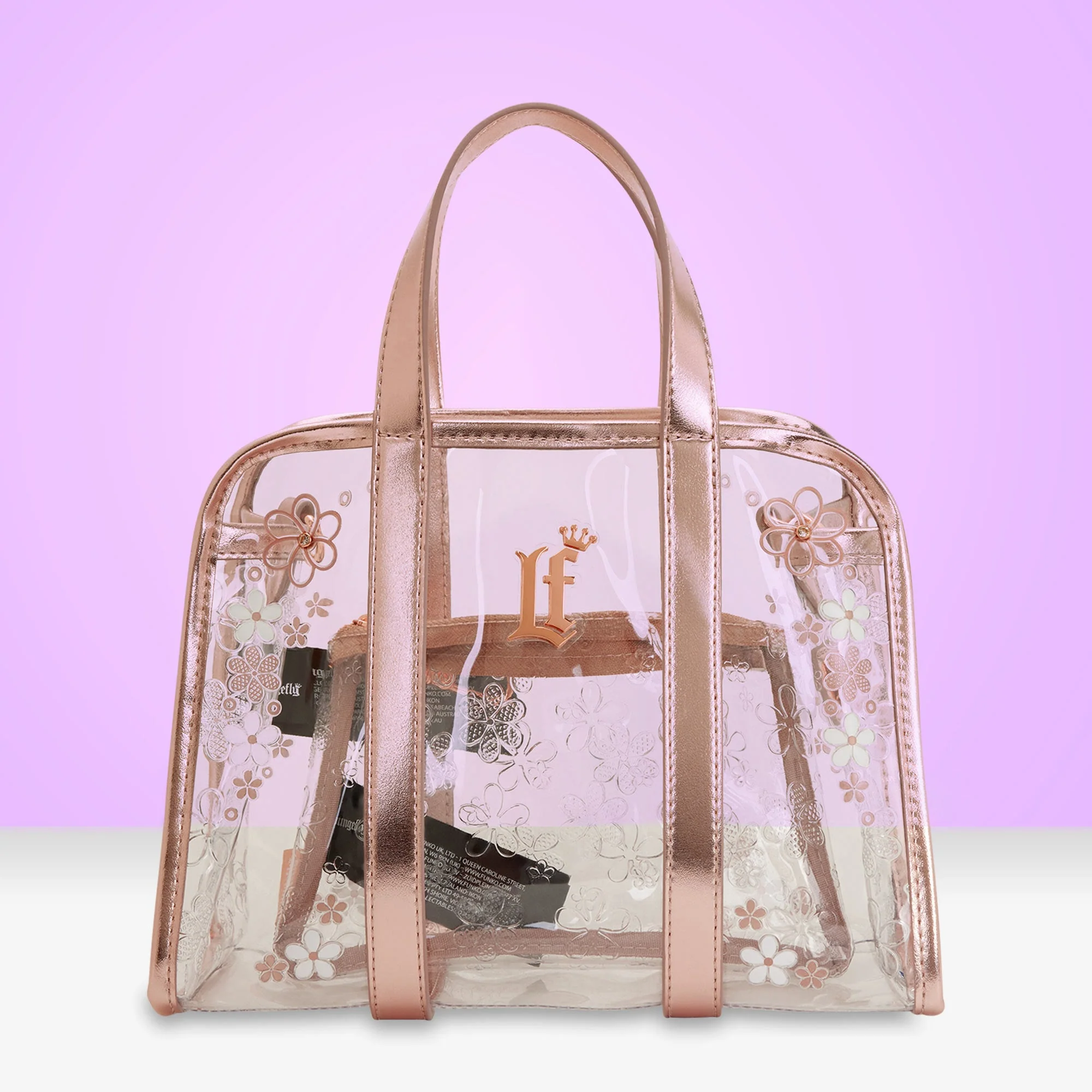 Loungefly Originals Clear Floral Crossbody Bag