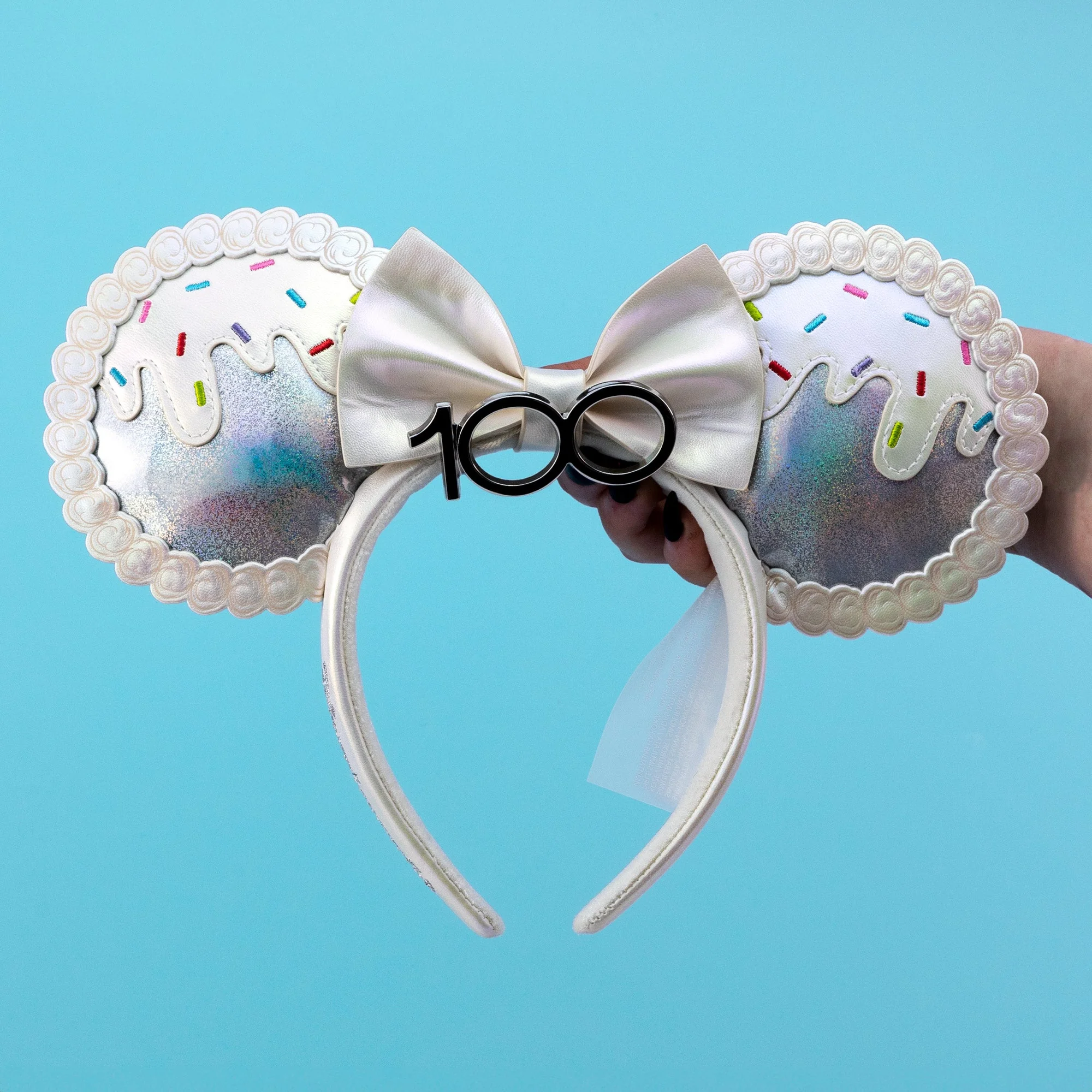 Loungefly x Disney 100 Celebration Cake Minnie Ears Headband