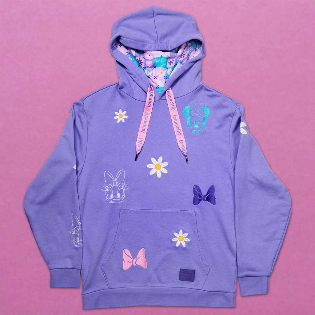 Loungefly x Disney Daisy Duck 85th Anniversary Unisex Hoodie