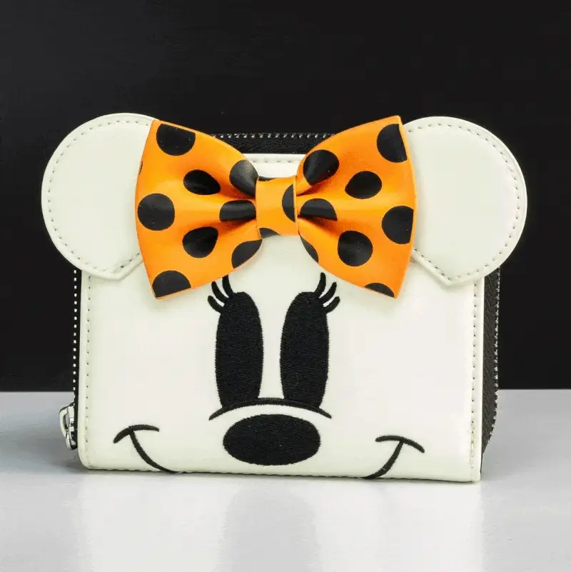 Loungefly x Disney Ghost Minnie Glow in the Dark Purse