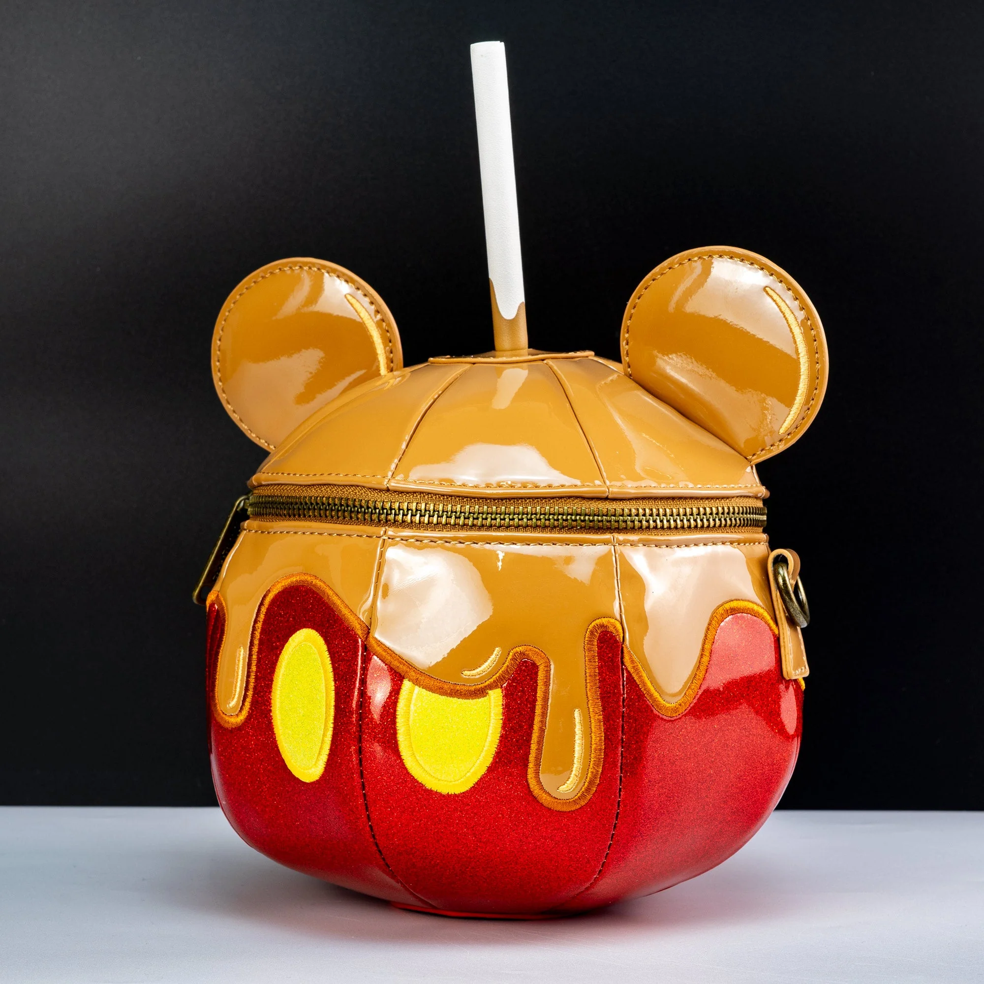 Loungefly x Disney Mickey Mouse Candy Apple Crossbody Bag