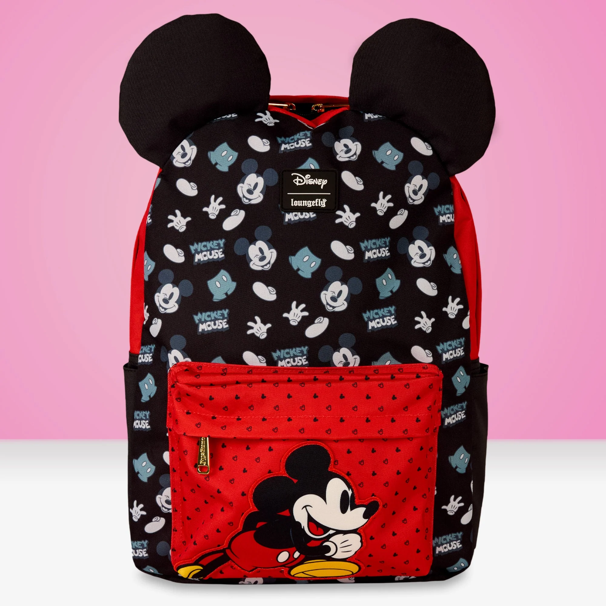Loungefly x Disney Mickey Mouse AOP Nylon Full-Size Backpack