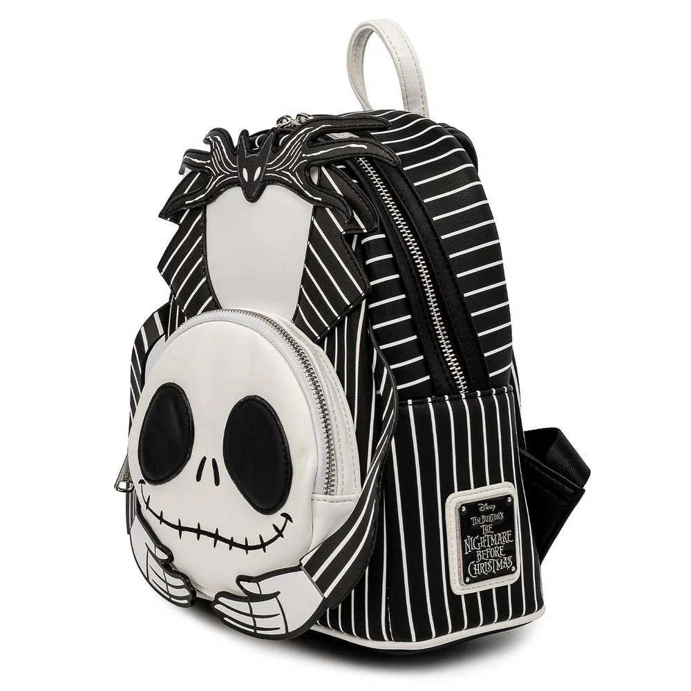 Loungefly x Disney Nightmare Before Christmas Headless Jack Skellington Mini Backpack - Image 2