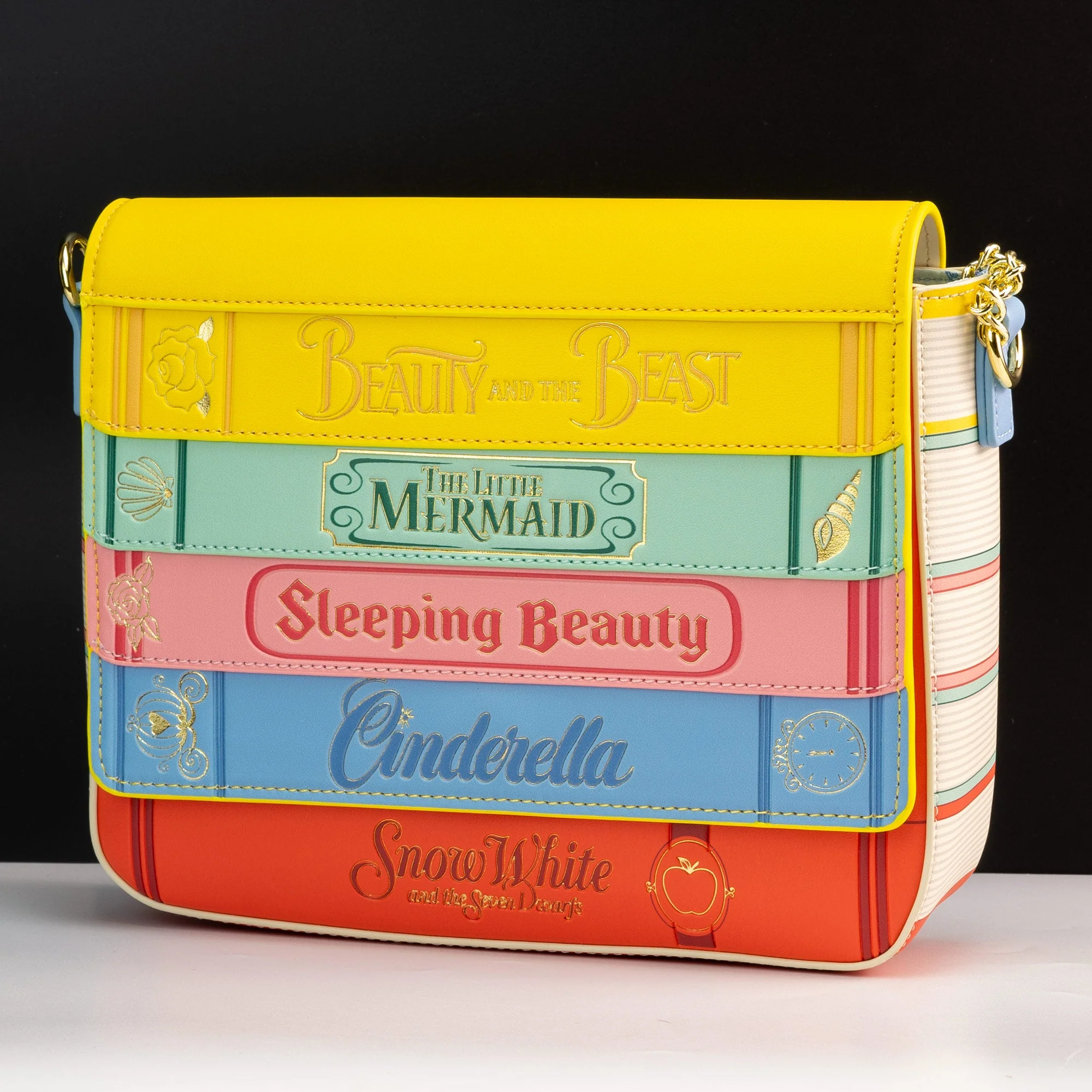 Loungefly x Disney Classic Princess Books Crossbody Bag
