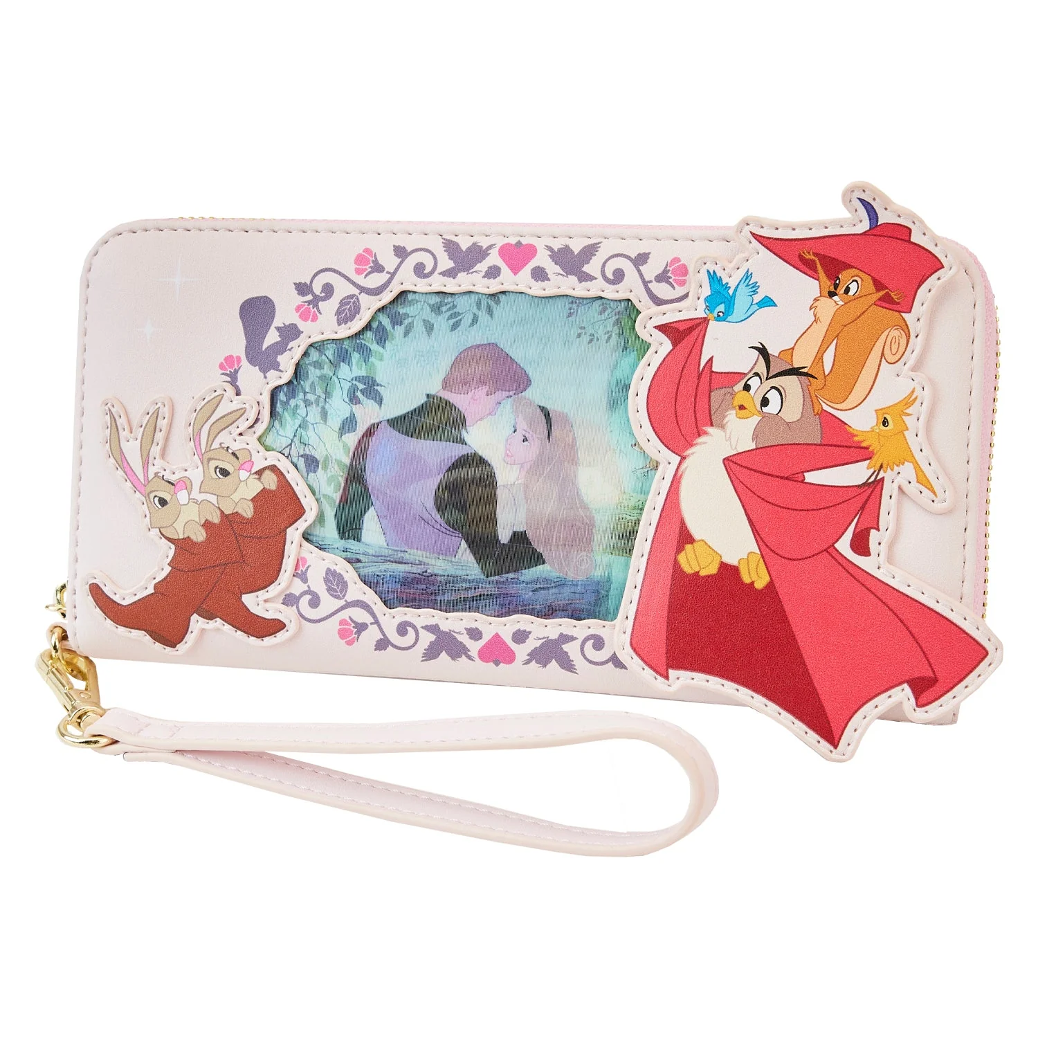 Loungefly x Disney Sleeping Beauty Lenticular Wristlet