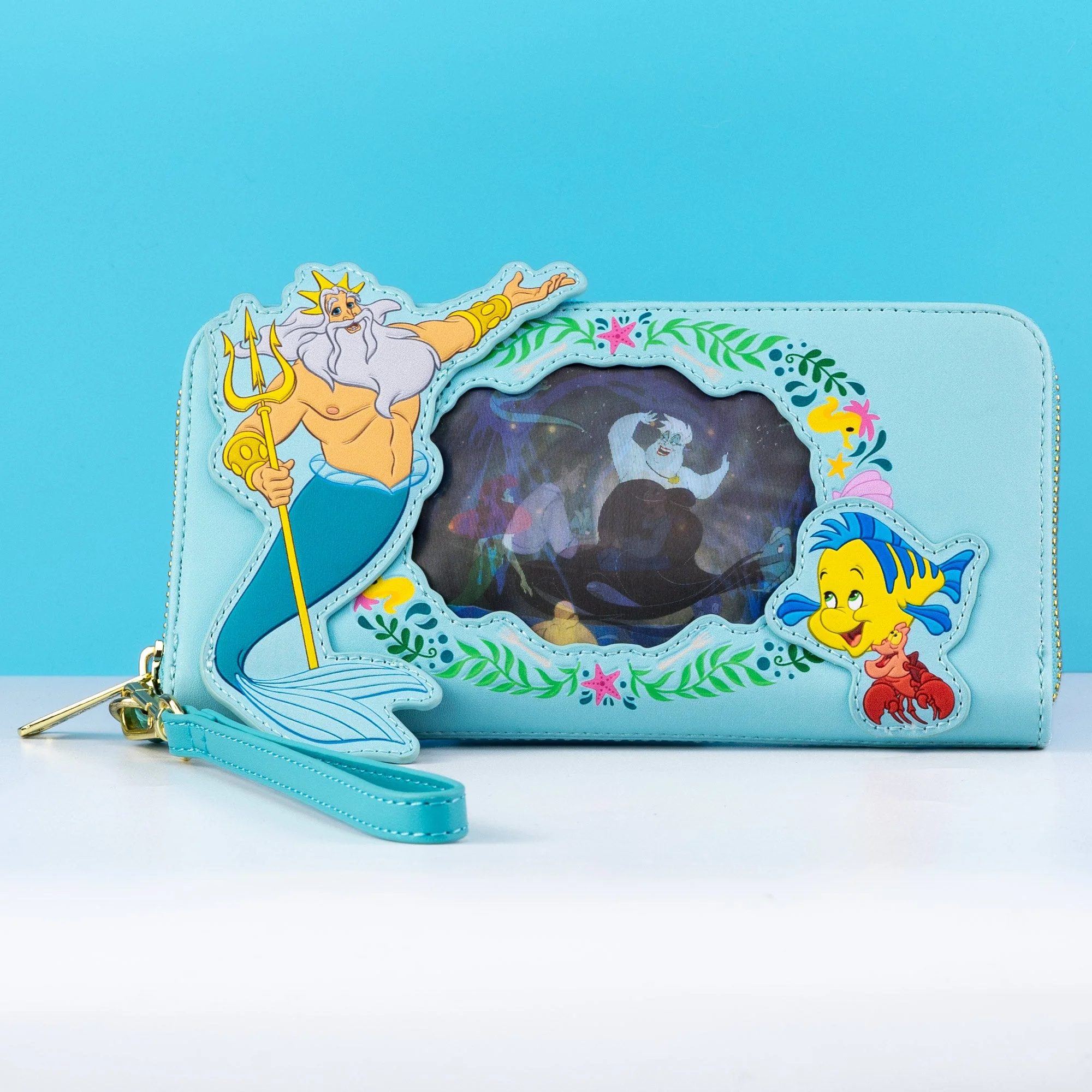 Loungefly x Disney The Little Mermaid Lenticular Wristlet