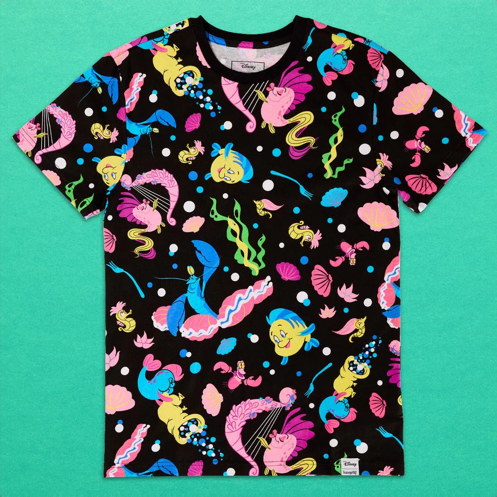 Loungefly x Disney The Little Mermaid Life is The Bubbles Unisex T-Shirt