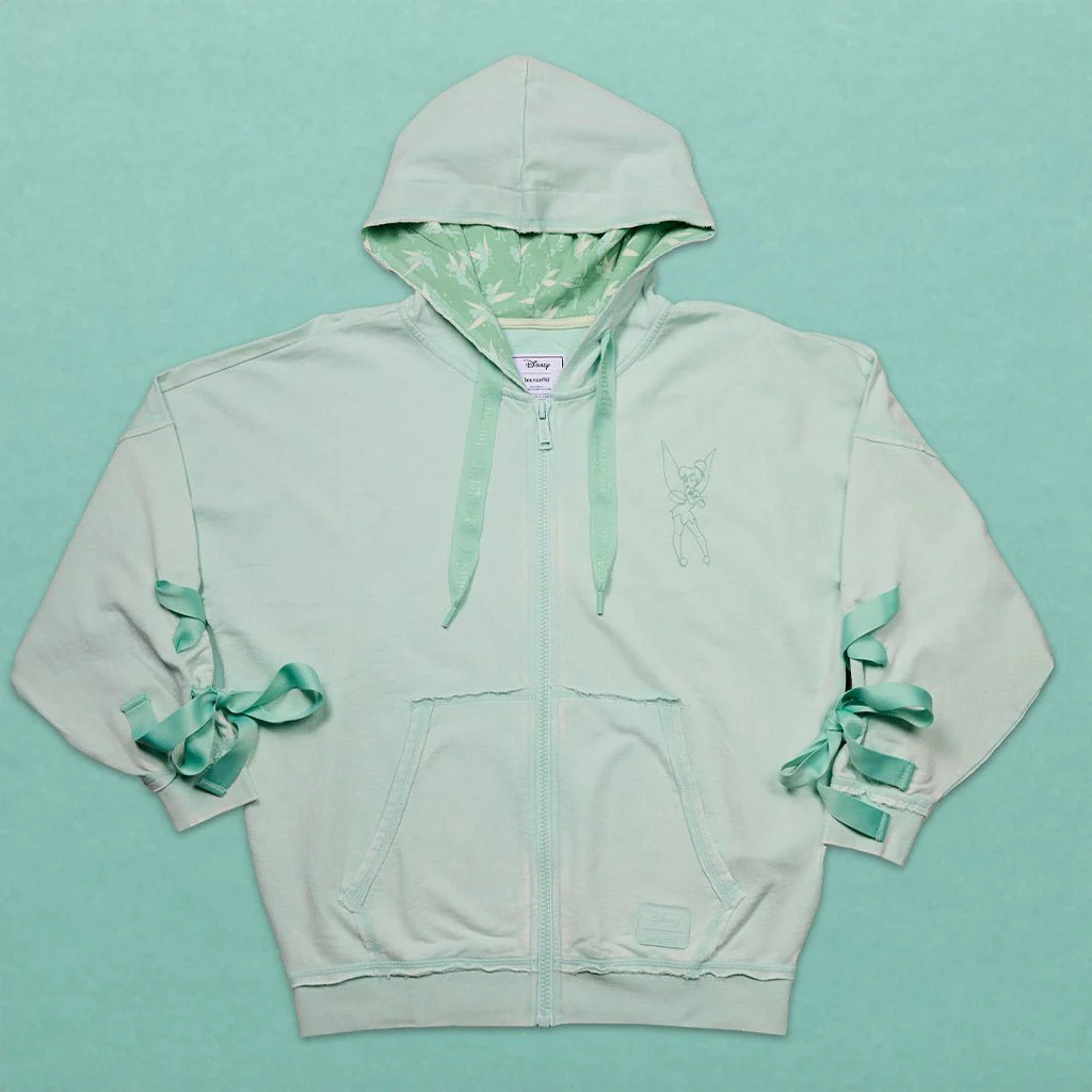 Loungefly x Disney Tinker Bell Unisex Zip Hoodie