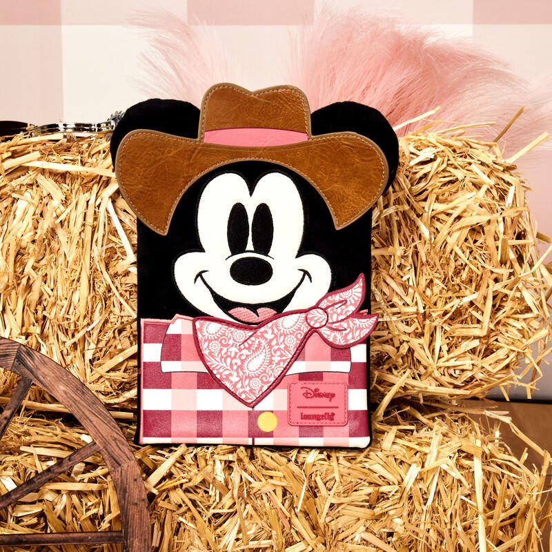 Loungefly x Disney Western Mickey Mouse Plush Journal