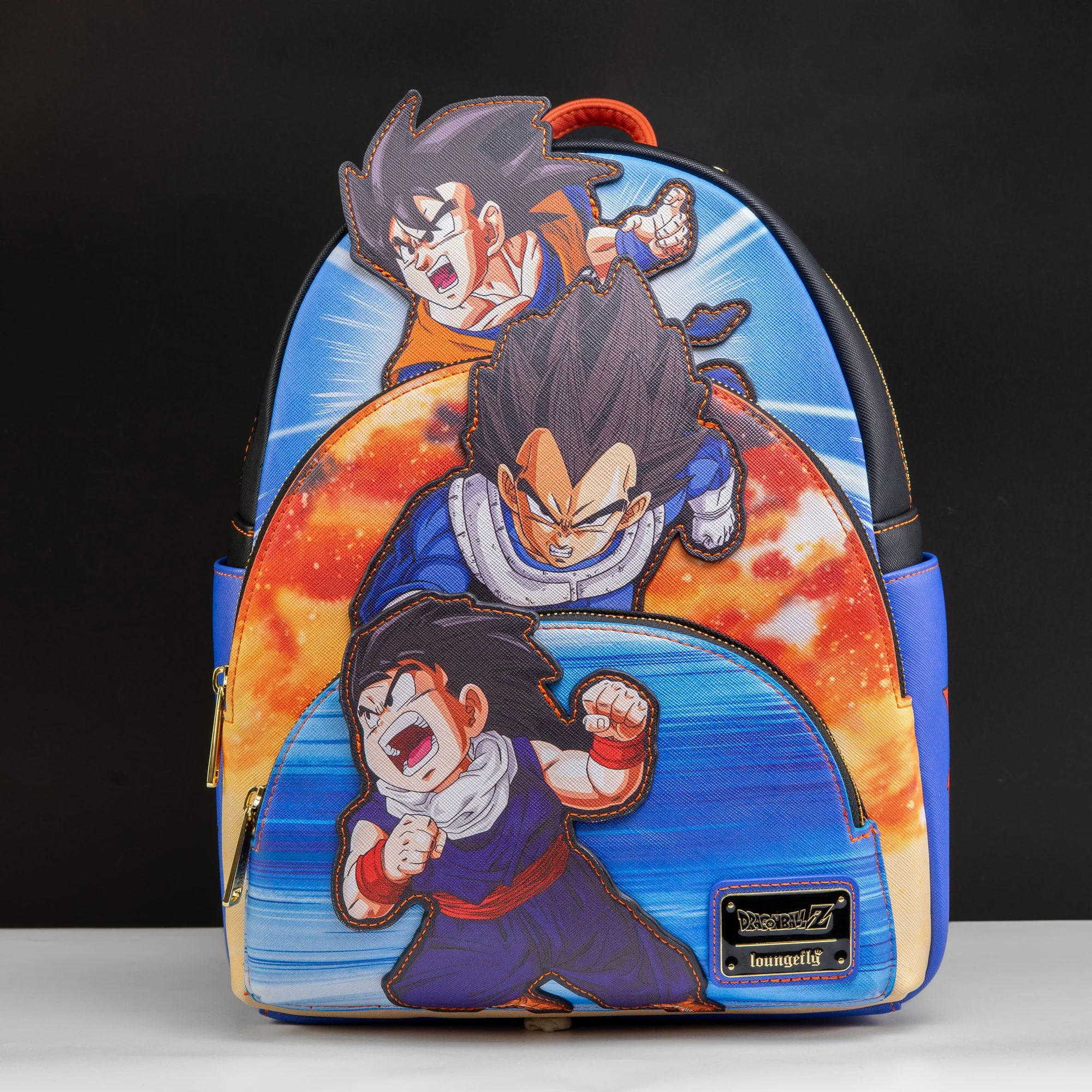 Loungefly x Dragon Ball Z Triple Pocket Mini Backpack