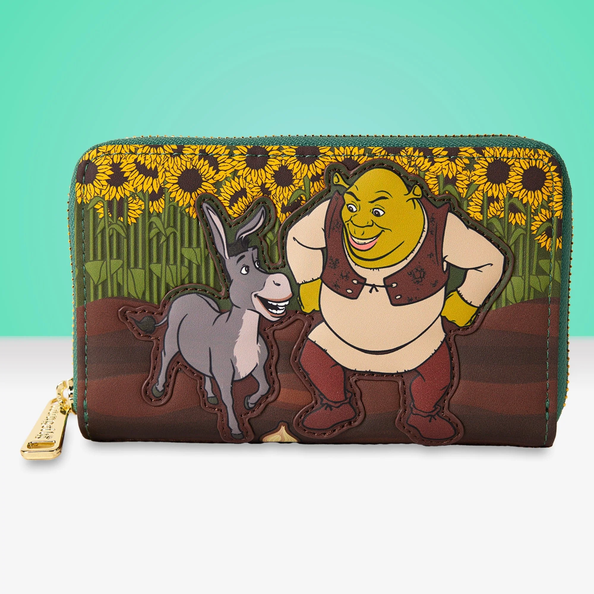 Loungefly x Dreamworks Shrek Spring Vibes Zip-Around Wallet