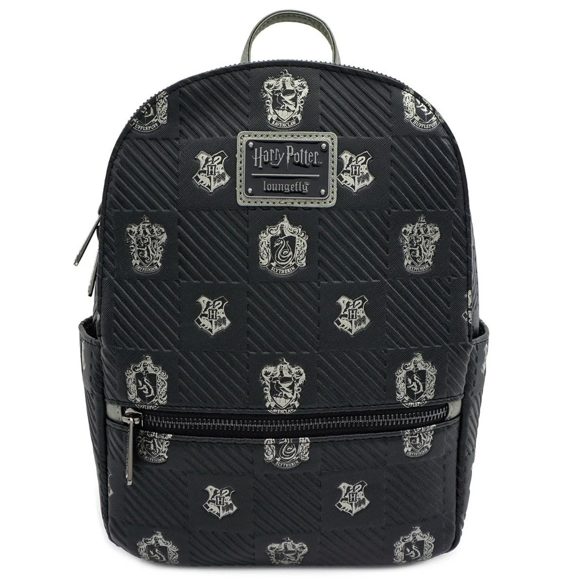 Loungefly x Harry Potter Hogwarts Crest Mini Faux Leather Backpack - Image 2