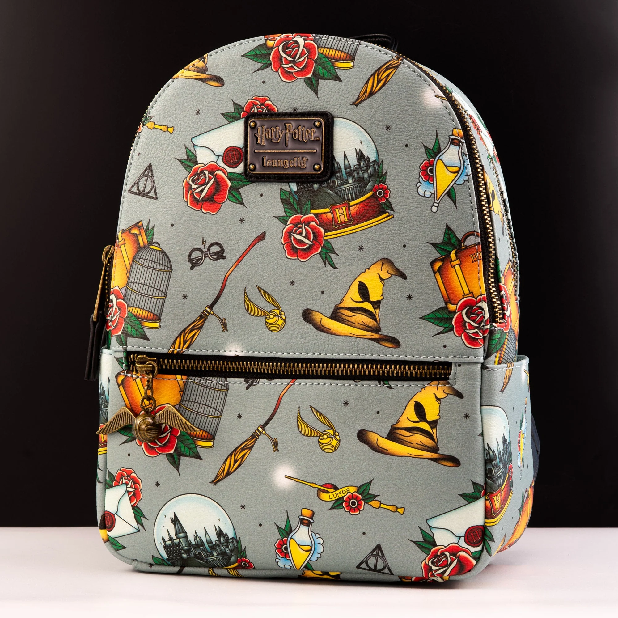 Loungefly x Harry Potter Tattoo Icons Mini Backpack