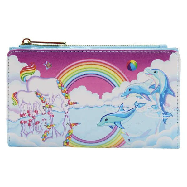 Loungefly x Lisa Frank Unicorn Reflection Purse