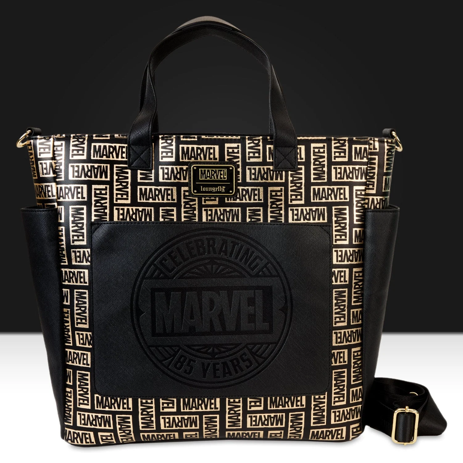 Loungefly x Marvel Logo Convertible Backpack & Tote Bag