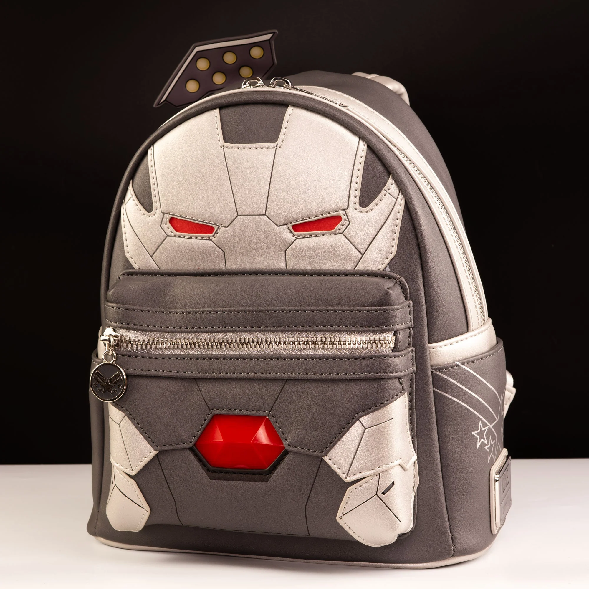 Loungefly x Marvel War Machine Cosplay Mini Backpack