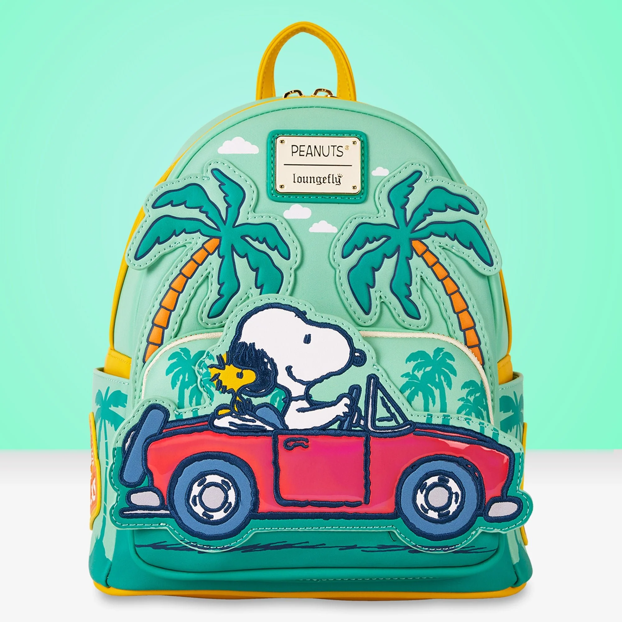 Loungefly x Peanuts Snoopy Road Trip Mini Backpack