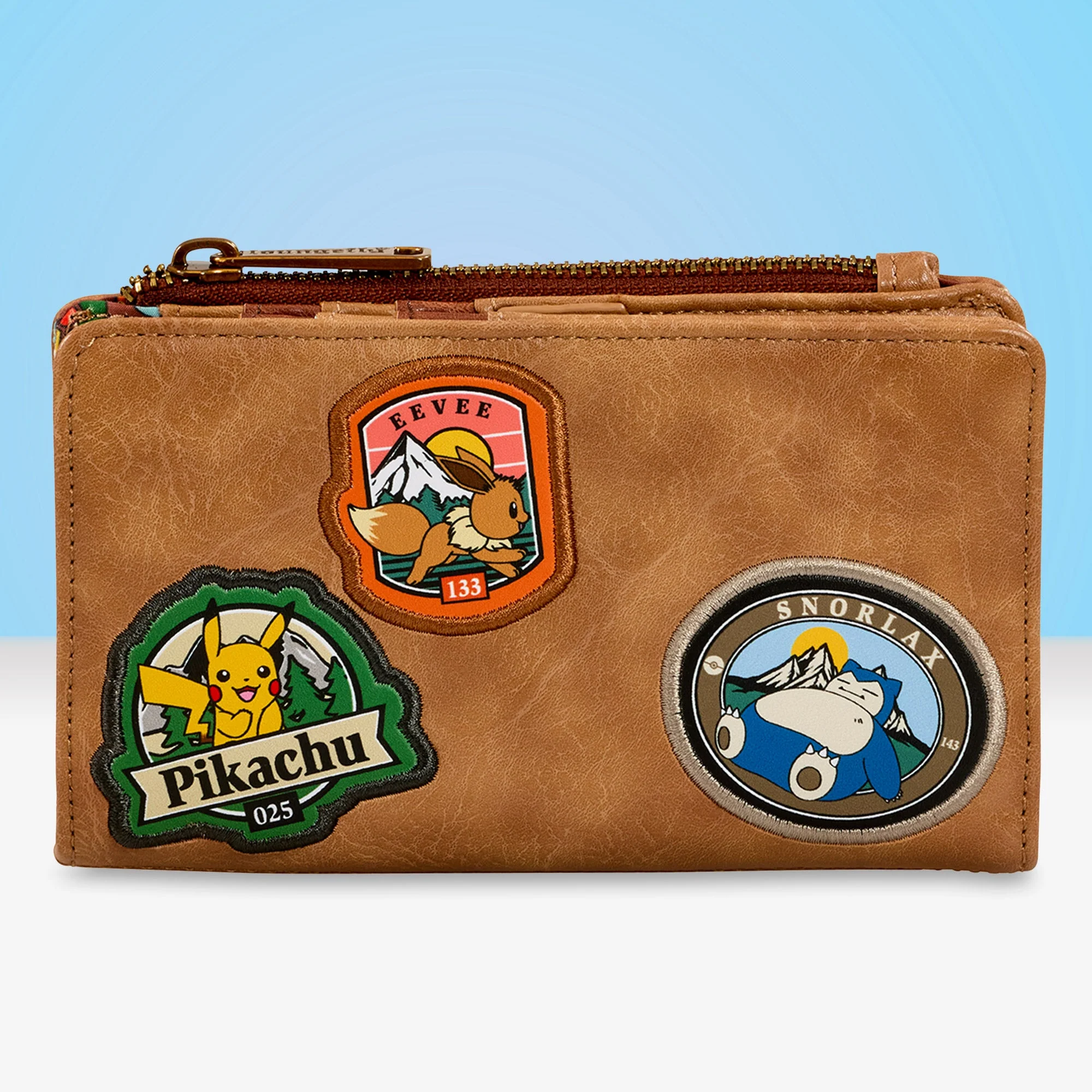 Loungefly x Pokemon Camper Patch Wallet