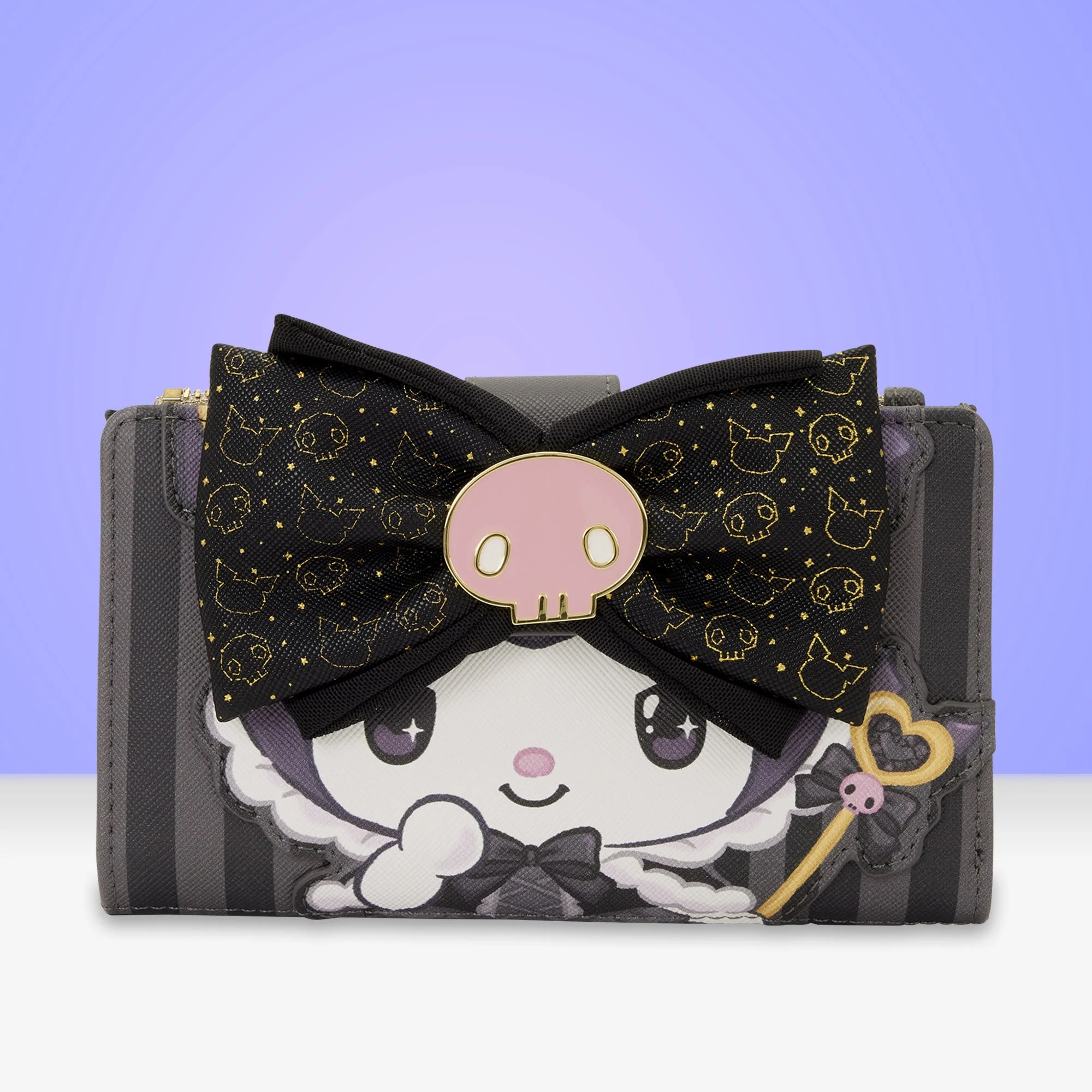 Loungefly x Sanrio Kuromi 20th Anniversary Bi-Fold Wallet