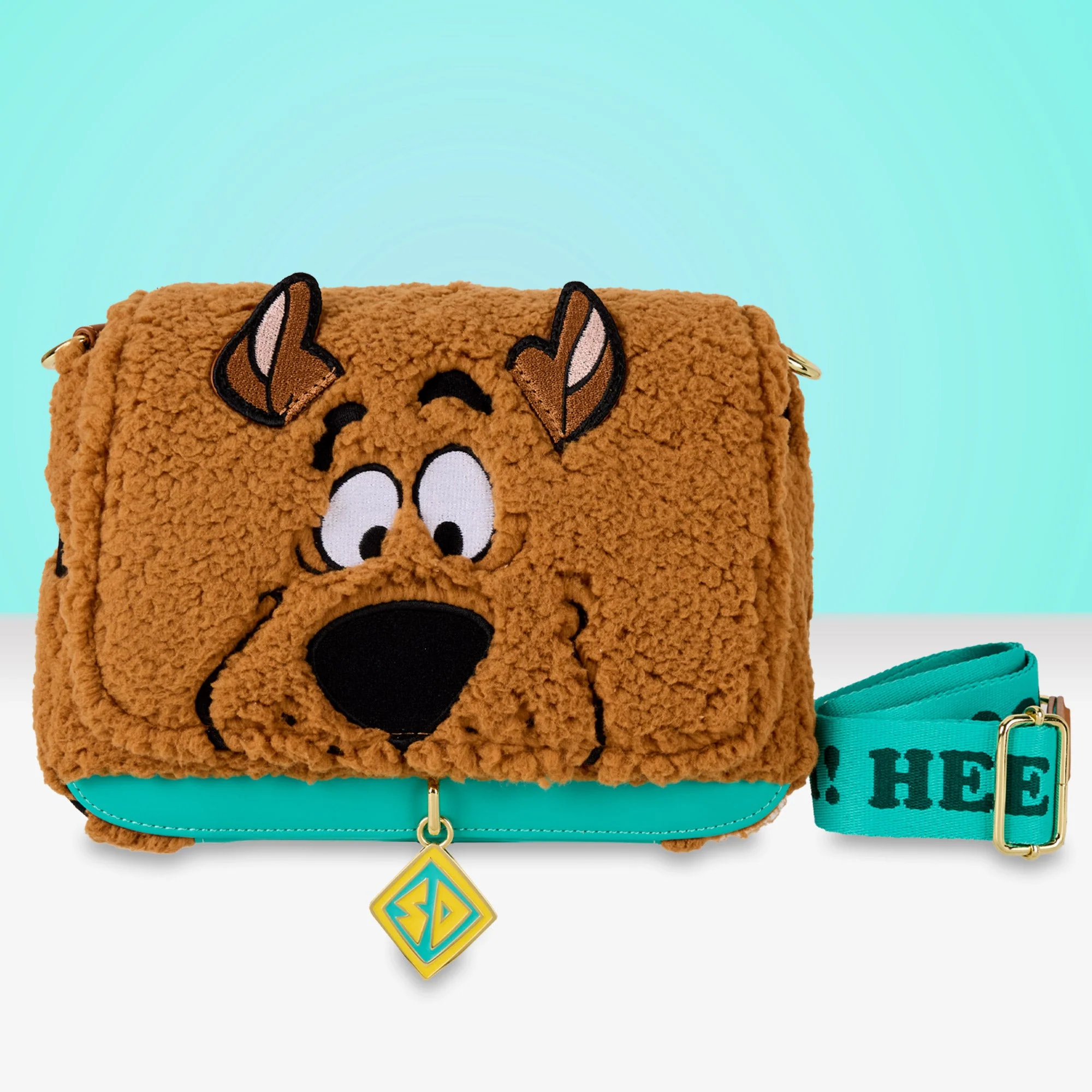 Loungefly x Scooby-Doo Sherpa Crossbody Bag