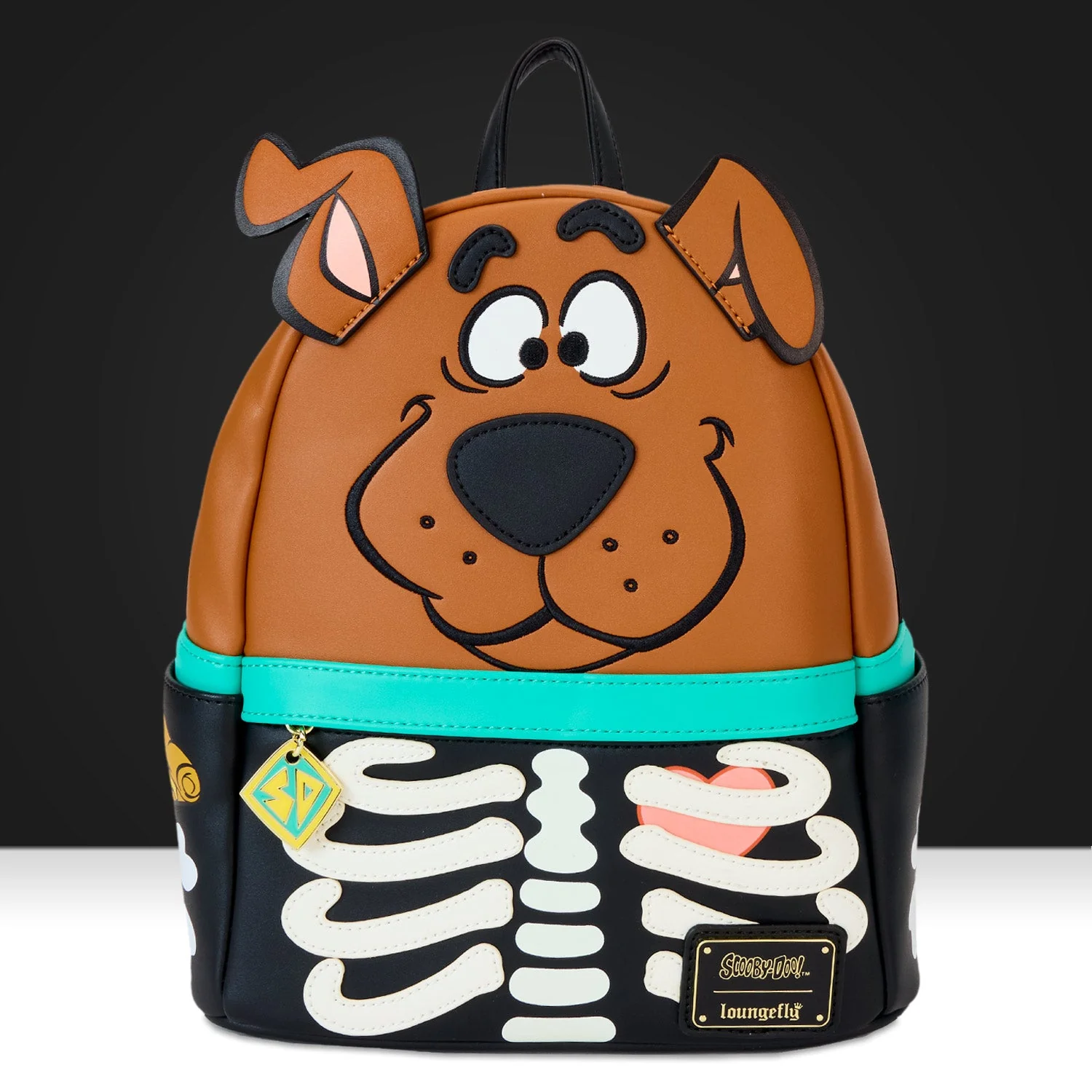 Loungefly x Scooby Doo Skeleton Scooby Cosplay Mini Backpack
