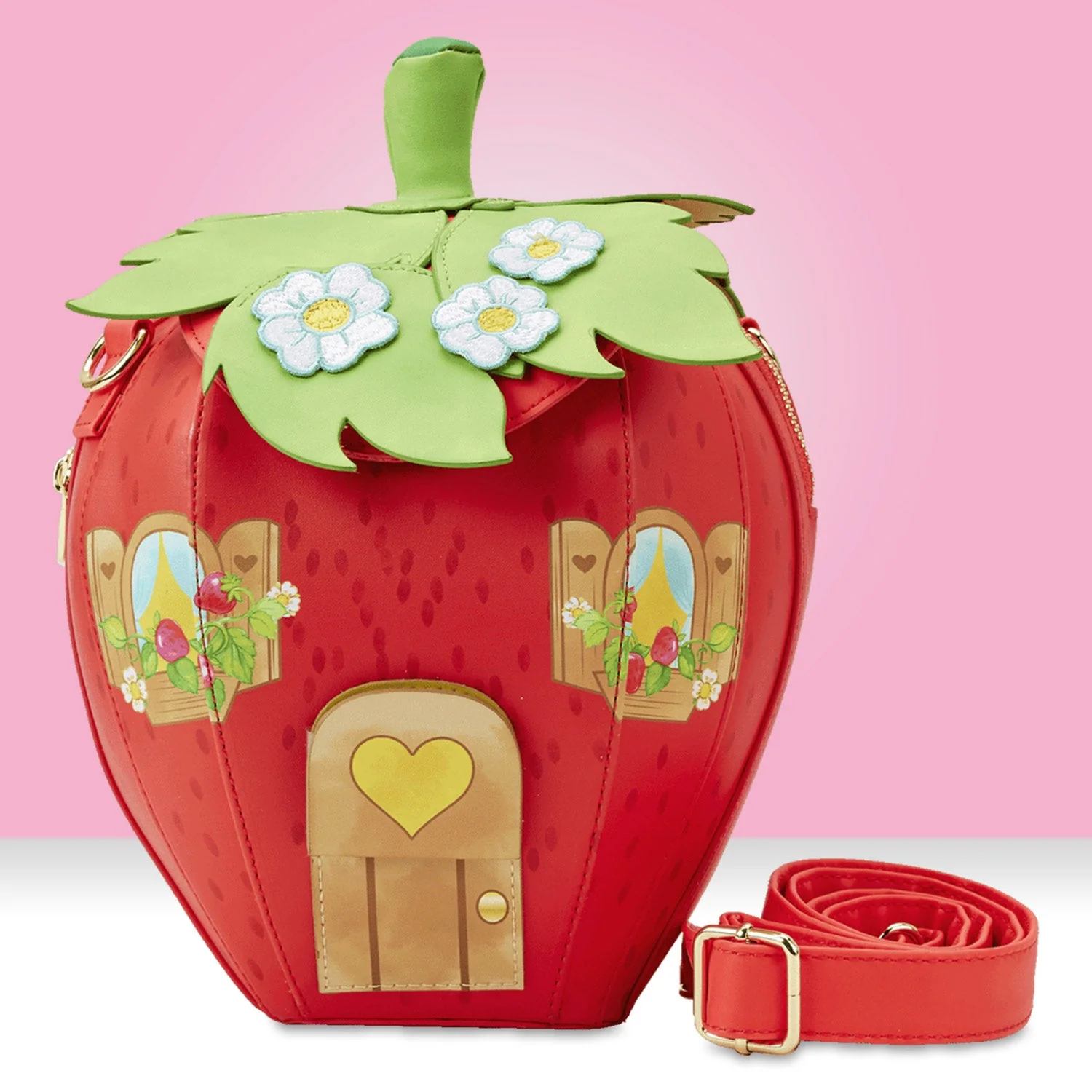 Loungefly x Strawberry Shortcake Strawberry House Crossbody Bag