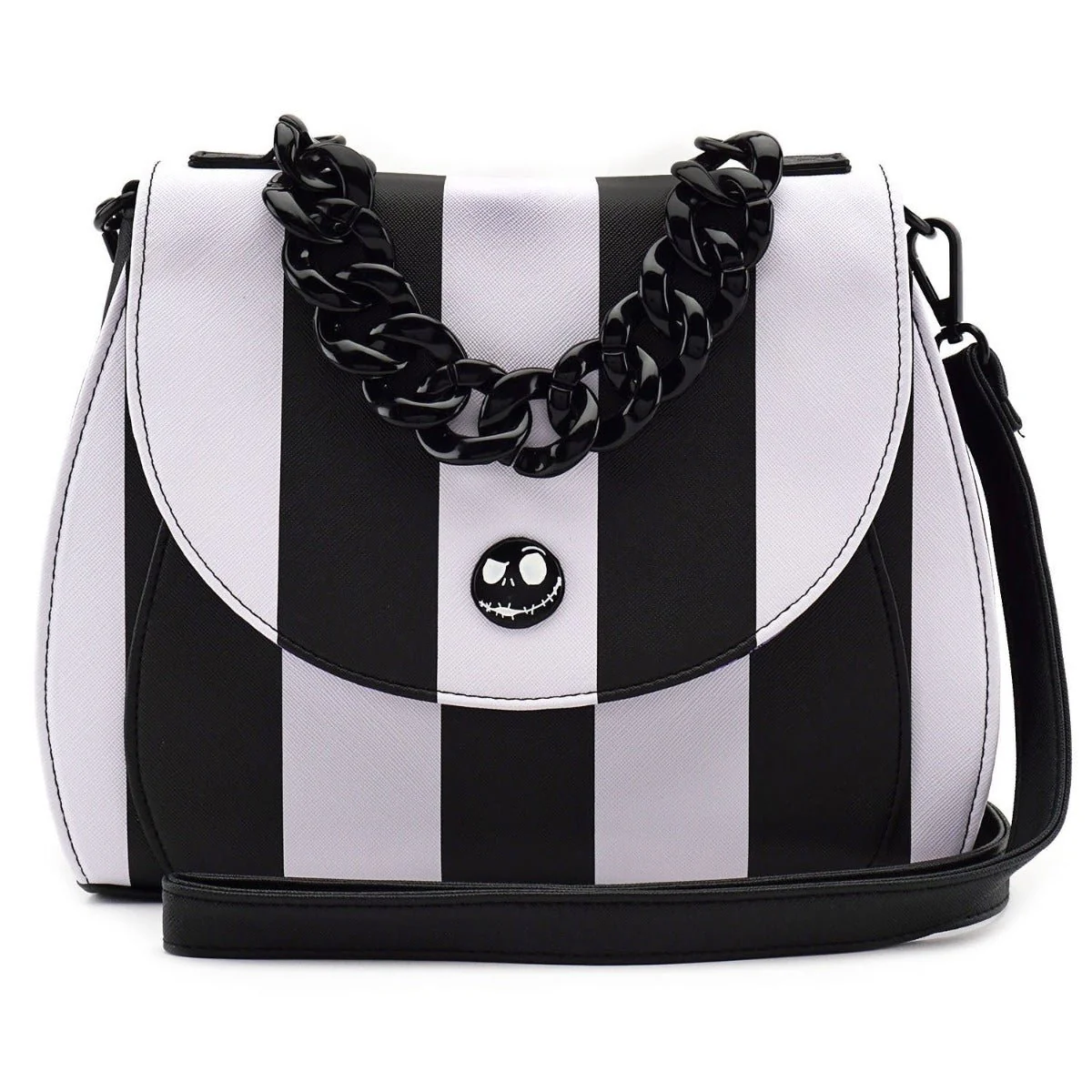 Loungefly x The Nightmare Before Christmas Striped Crossbody Handbag - Image 2