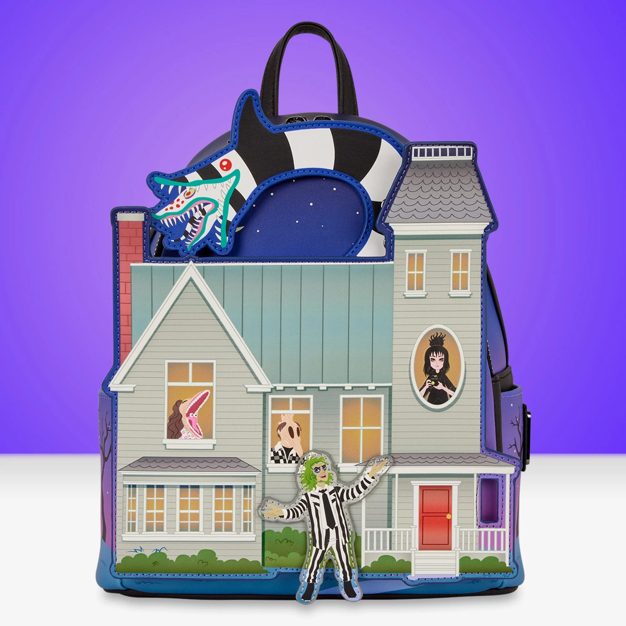 Loungefly x Beetlejuice House Mini Backpack