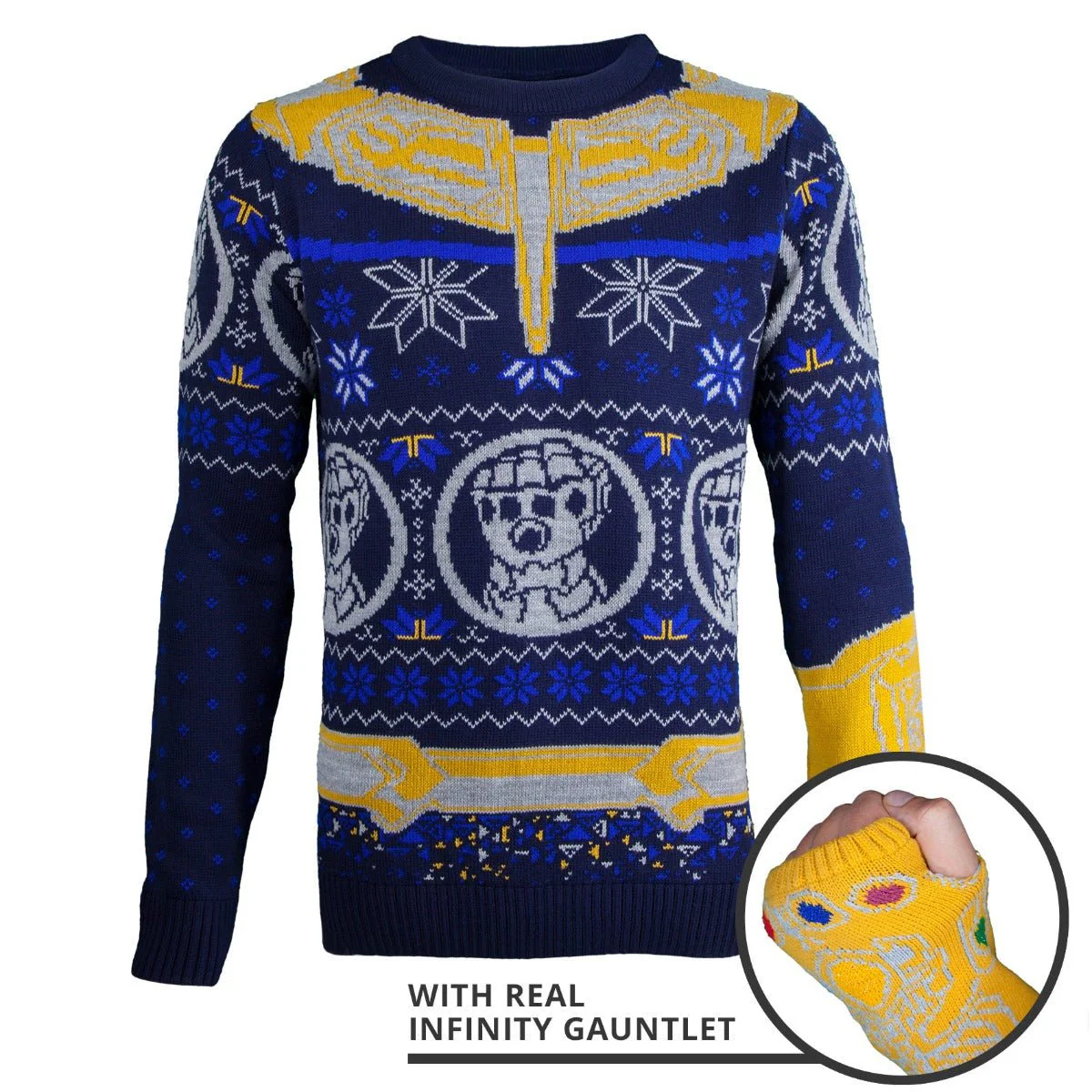 Marvel Avengers Thanos Knitted Christmas Jumper / Sweater - Image 6
