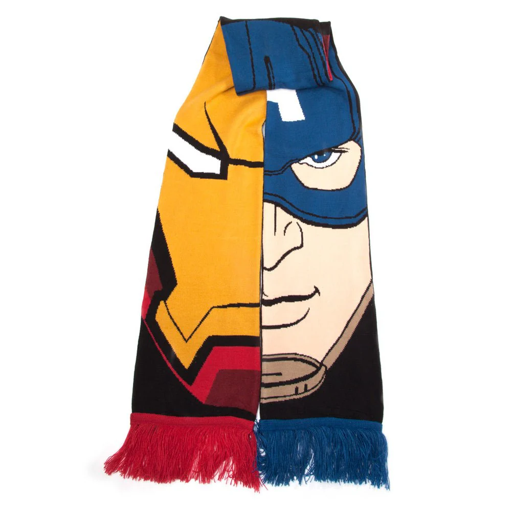 Marvel Iron Man VS Captain America Scarf