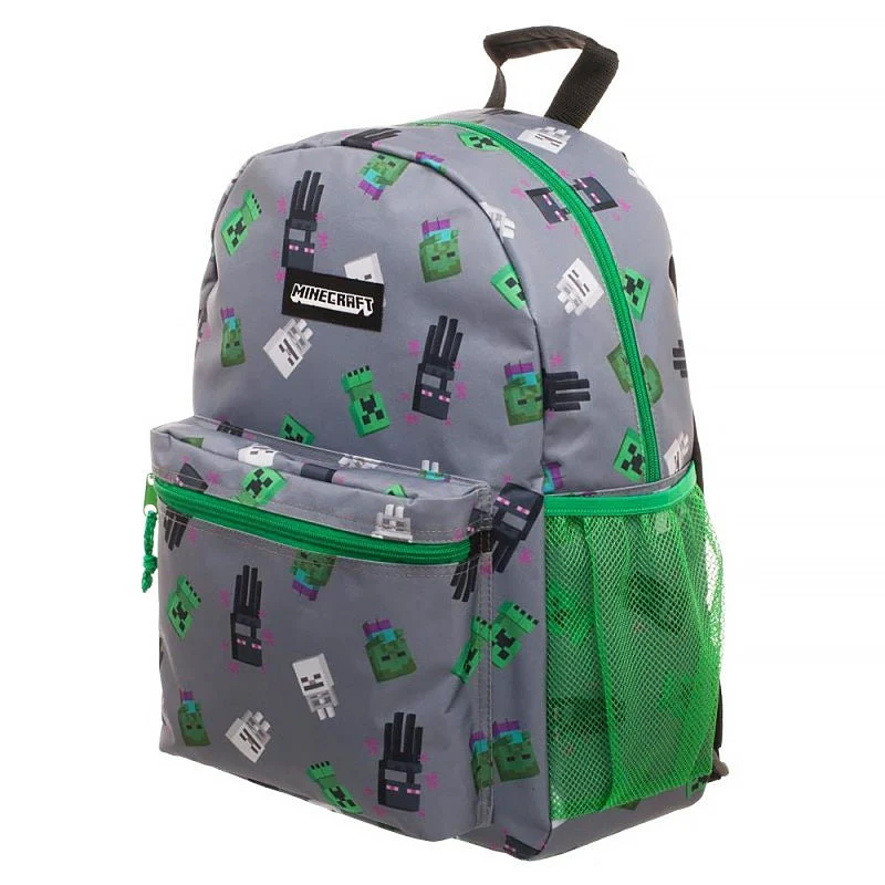 Minecraft Mob Print Backpack