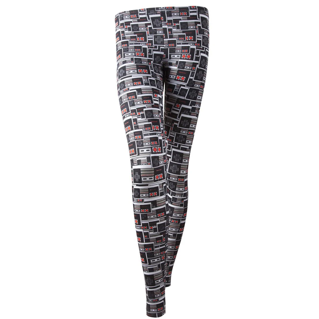 Nintendo NES Controller All Over Print Leggings - Image 3