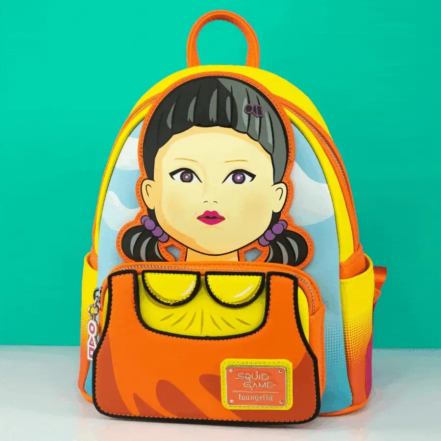 Loungefly x Netflix Squid Game Red Light, Green Light Mini Backpack