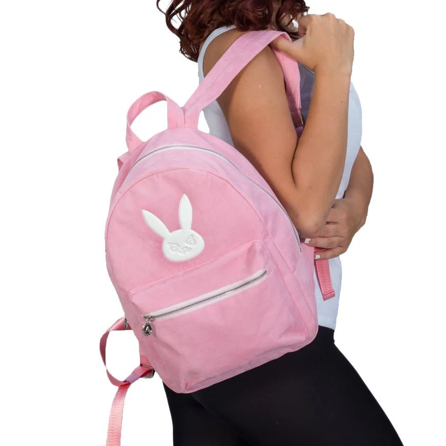 Overwatch D.Va Hero Velvet Backpack