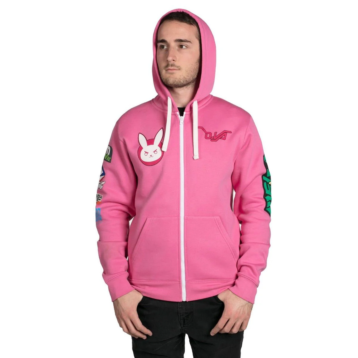 Overwatch D.Va Zip-Up Hoodie - Image 2