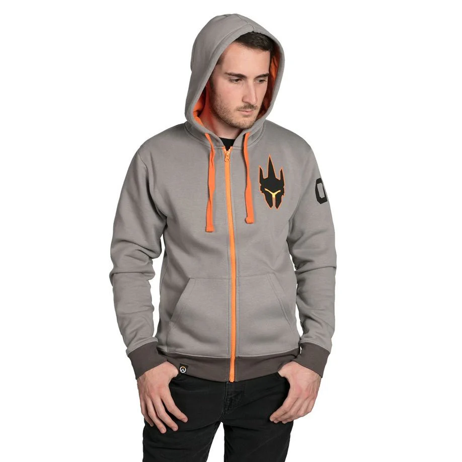 Overwatch Reinhardt Zip-Up Hoodie