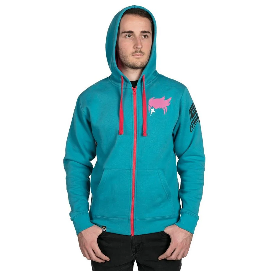 Overwatch Zarya Zip-Up Hoodie