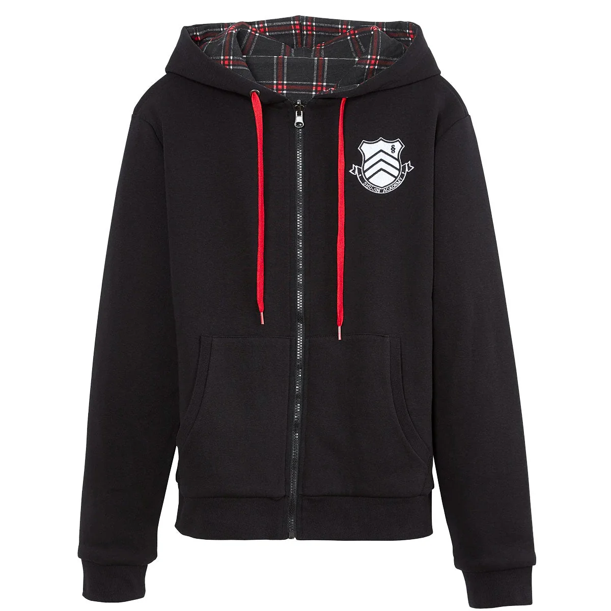 Persona 5 Shujin Academy Reversible Men's Zipper Hoodie