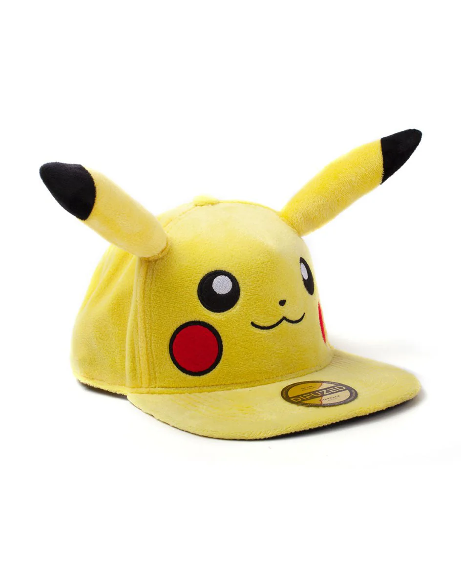 Pokemon Pikachu Plush Snapback