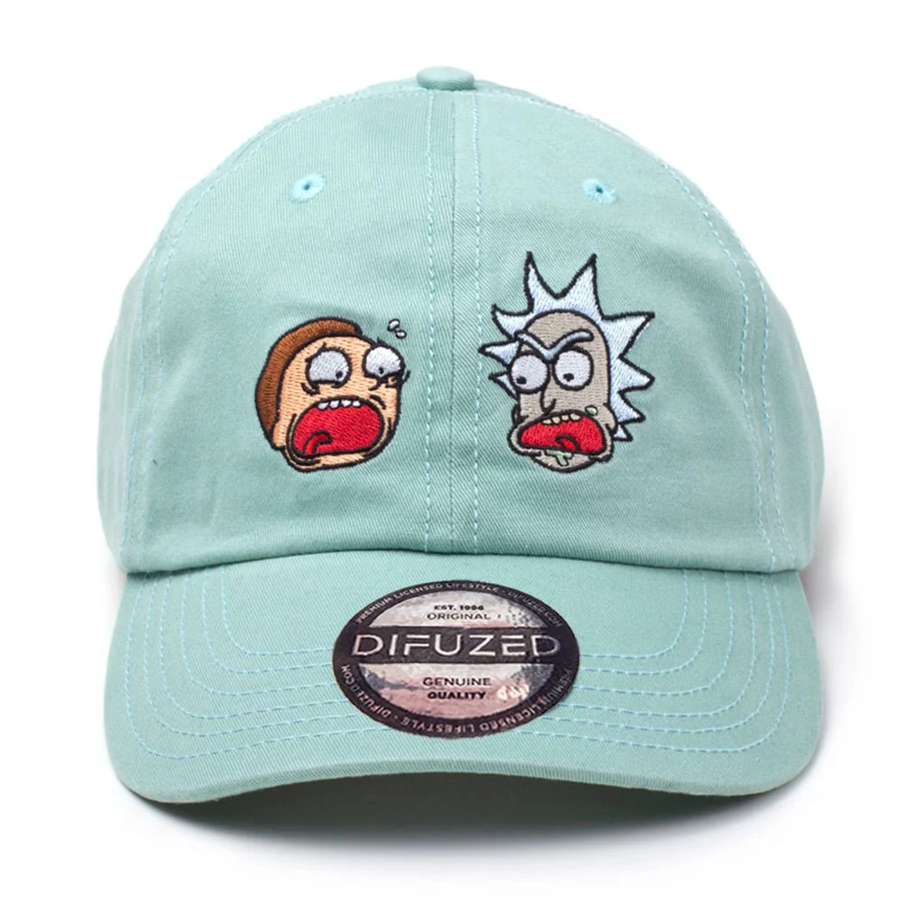 Rick and Morty Faces Baseball Cap